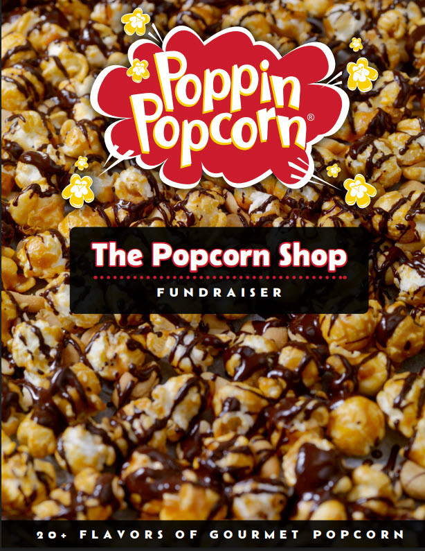 poppin popcorn fundraiser for schools and sports teams brochure program
