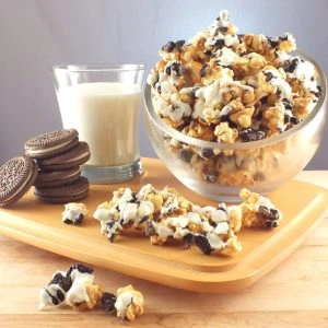 popcorn brochure fundraiser products with multiple flavors
gourmet popcorn fundraising program display for school groups