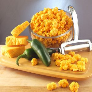 popcorn brochure fundraiser products with multiple flavors
gourmet popcorn fundraising program display for school groups