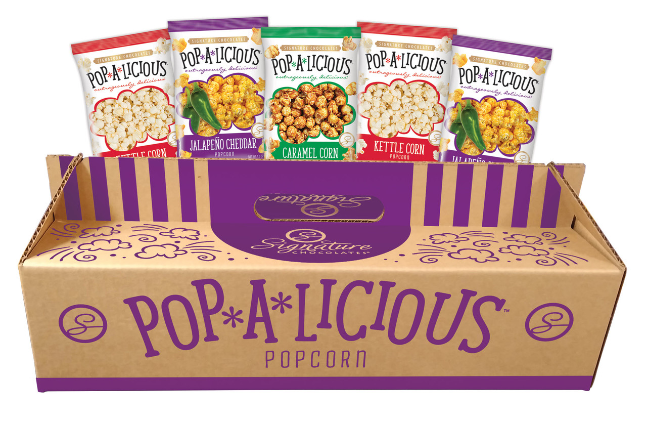 popcorn snack fundraiser display for easy school and team sales
bagged popcorn treats for fundraising groups and events