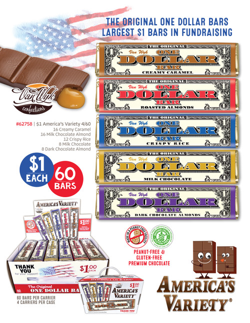 America's Variety One Dollar Bar Variety Pack