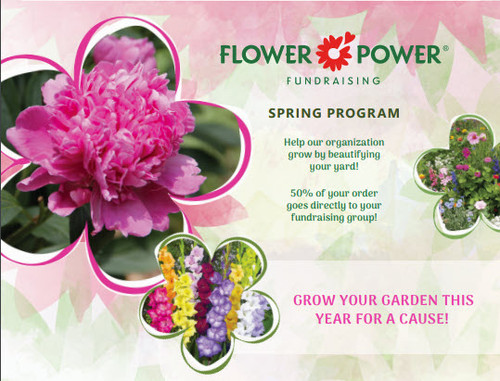 spring flower fundraiser products for school groups
garden and plant fundraiser display for team fundraising