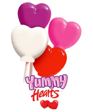 heart shaped lollipop fundraiser for schools and sports teams