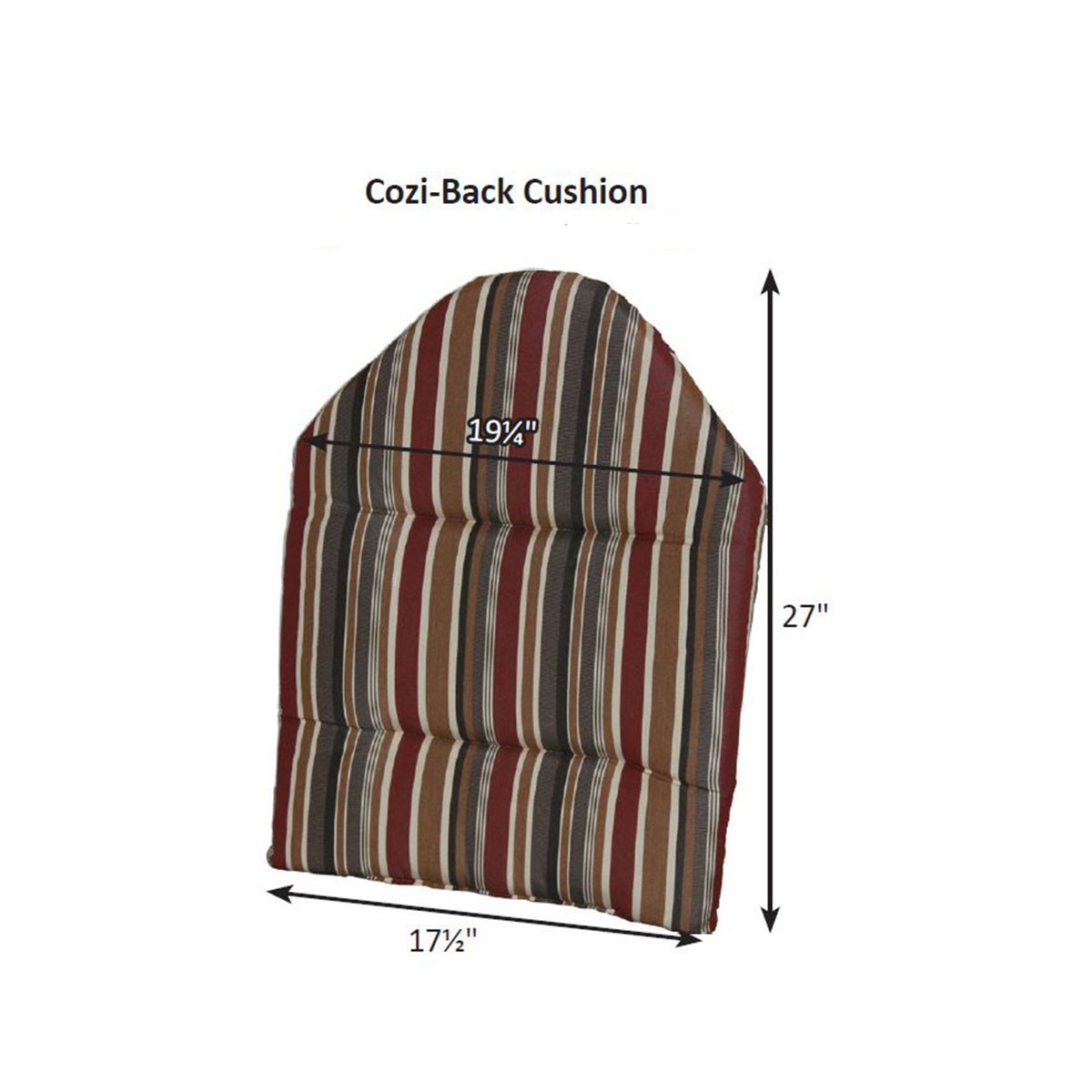Berlin Gardens CoziBack Cushion