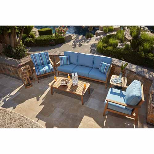 NorthCape Teak Seaside Lounge Chair