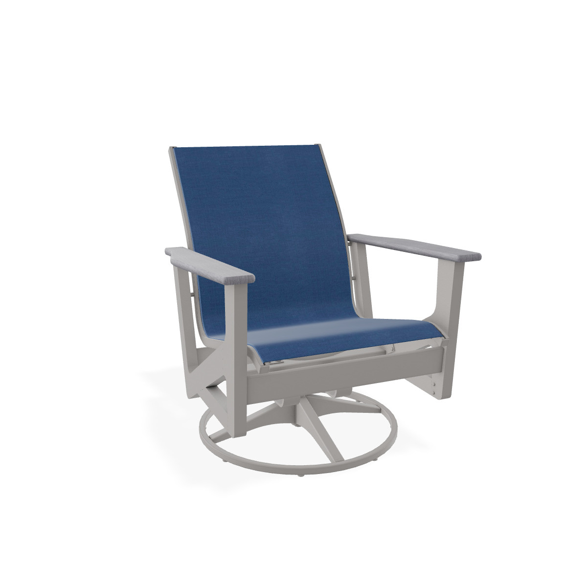 Telescope Wexler MGP Sling Chat Height Swivel Rocker w/ Rustic Arms