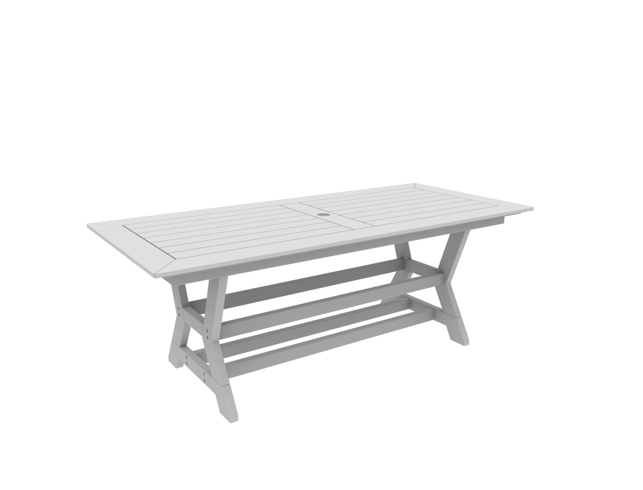メキシコ産　テーブル Crossbuck Maple Live Edge Dining Table 4021-9042XLE by