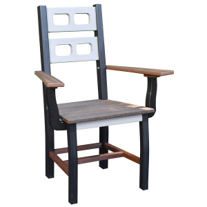 Wildridge David Lewis Manhattan Forge Dining Chair with Arms