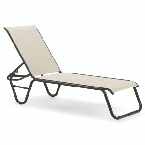 Telescope Gardenella Sling Four-Position Lay-flat Stacking Armless Chaise Telescope Gardenella Sling Four-Position Lay-flat Stacking Armless Chaise
