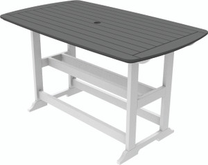 Seaside Casual Portsmouth Bar Table 42 Inch x 72 - SC-086
