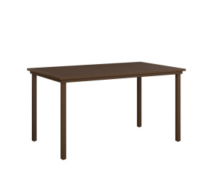Berlin Gardens Vida 44" x 73" Rectangular Poly Bar Table - VPRT4473B  Berlin Gardens Vida 44" x 73" Rectangular Poly Bar Table - VPRT4473B