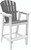 Seaside Casual Adirondack Shellback Bar Chair - SC-060