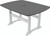 Seaside Casual Portsmouth Dining Table 42 Inch x 56 Inch - SC-053