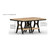 Berlin Gardens Harbor Dining Tables Standard Top 44" x 72" Rectangular Dining Table - HRT4472D