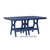 Berlin Gardens Harbor Dining Tables Standard Top 44" x 72" Rectangular Dining Table - HRT4472D