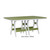 Berlin Gardens Harbor Counter Tables Standard Top 44" x 72" Rectangular Counter Table - HRT4472C