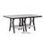 Berlin Gardens Harbor Bar Tables Standard Top 44" x 72" Rectangular Bar Table - HRT4472B