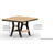 Berlin Gardens Harbor Dining Tables Hammered Top 44" Square Dining Table - HHFT0044D