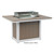 Berlin Gardens Donoma Standard Top 42" x 54" Rectangular Fire Table Dining - DRFT4254D