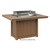 Berlin Gardens Donoma Standard Top 42" x 54" Rectangular Fire Table Dining - DRFT4254D