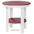 Berlin Gardens Round End Table Dining Height - PRET2122