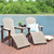 Berlin Gardens Adirondack Footstool and Comfo Back Adirondack