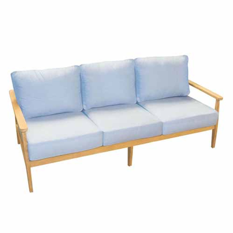 NorthCape Teak Seaside 3 Seater Sofa