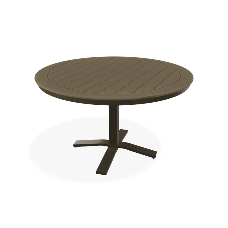 Telescope Balcony Height 48" Round MGP Top Table w/ 120lb Pedestal