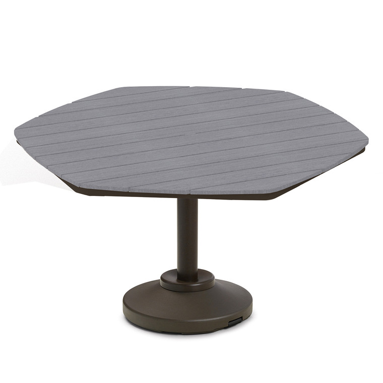 Telescope Dining Height 62" Hexagonal MGP Top Table