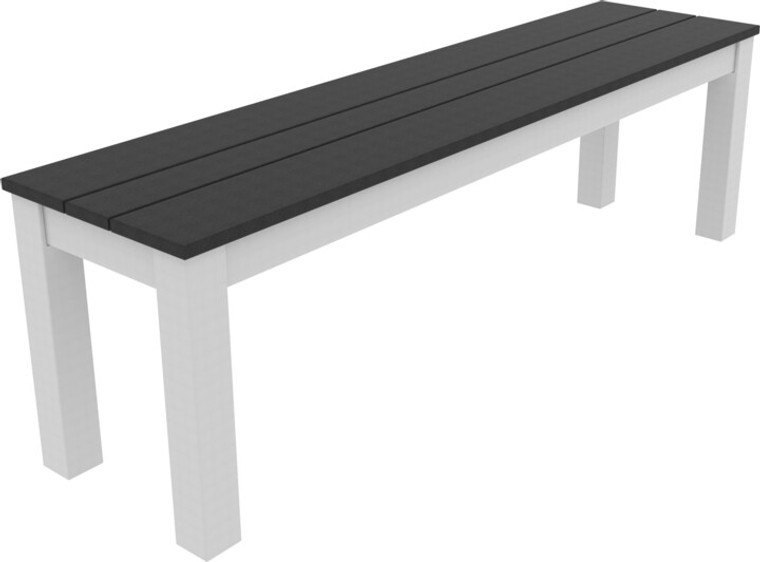 Seaside Casual Greenwich 80 Inch Dining Bench Slatted - SC-611S