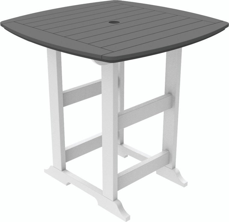 Seaside Casual Portsmouth Bar Table 42 Inch x 42 Inch