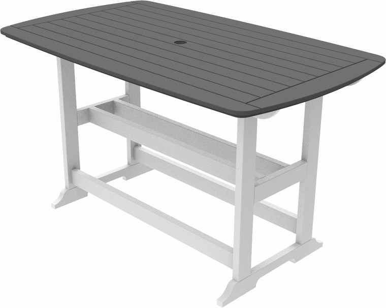 Seaside Casual Portsmouth Bar Table 42 Inch x 72 - SC-086