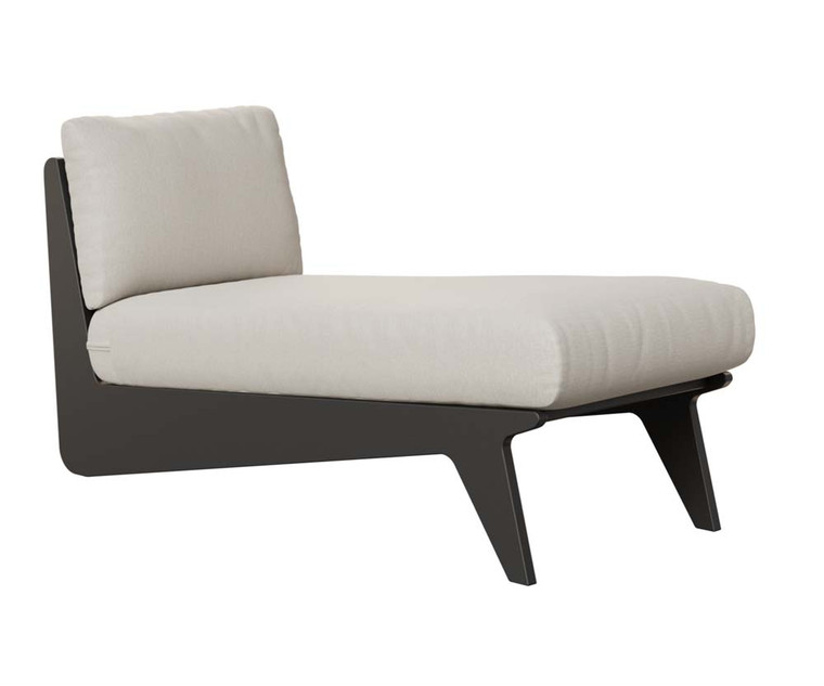 Berlin Gardens Holland Chaise with Holland Cushion - HOCL3029