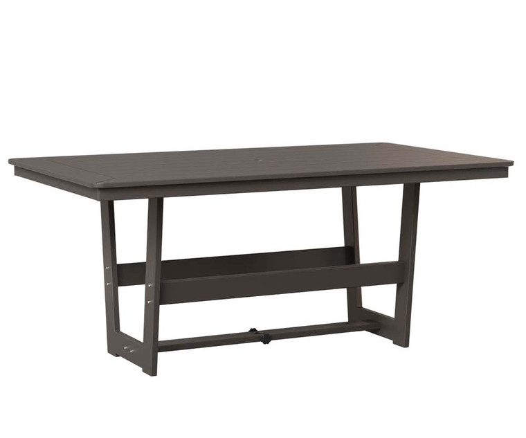 Berlin Gardens Hudson Dining Height 40" x 70" Rectangle Table with Standard Top - HRMT4070D