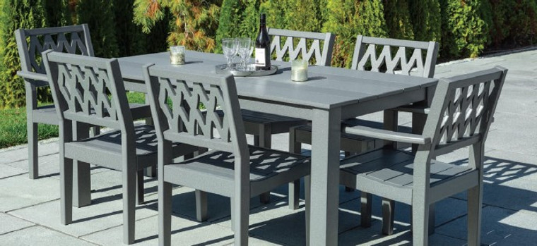 Seaside Casual 7 Piece Dining Greenwich Collection 01
