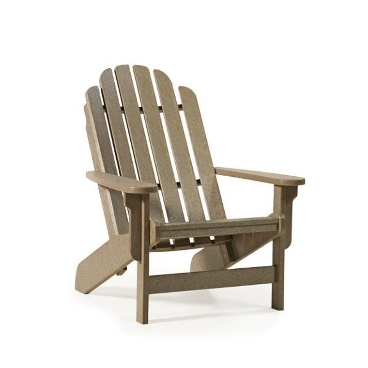 Breezesta Shoreline Adirondack Chair Weatherwood