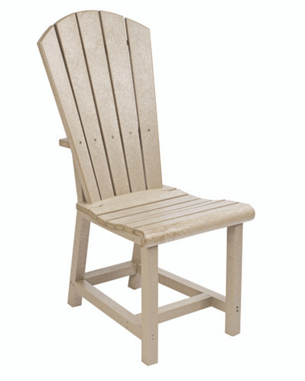 C. R. Plastics Adirondack Dining Side Chair - C11 - Beige