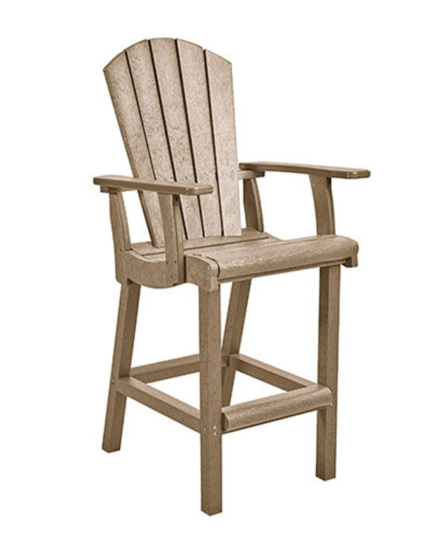 C. R. Plastics Classic Pub Arm Chair - C28 - Beige