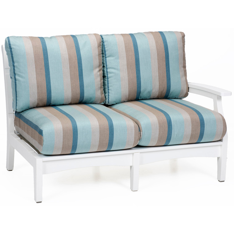 Berlin Gardens Classic Terrace Left Arm Loveseat