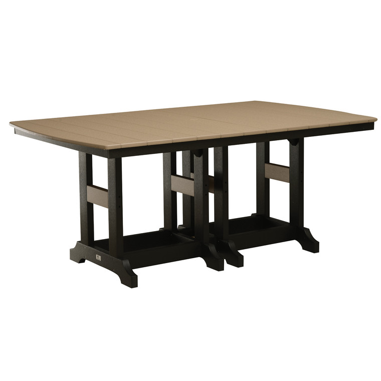 Berlin Gardens Garden Classic Standard Top 44" x 72" Rectangular Counter Table