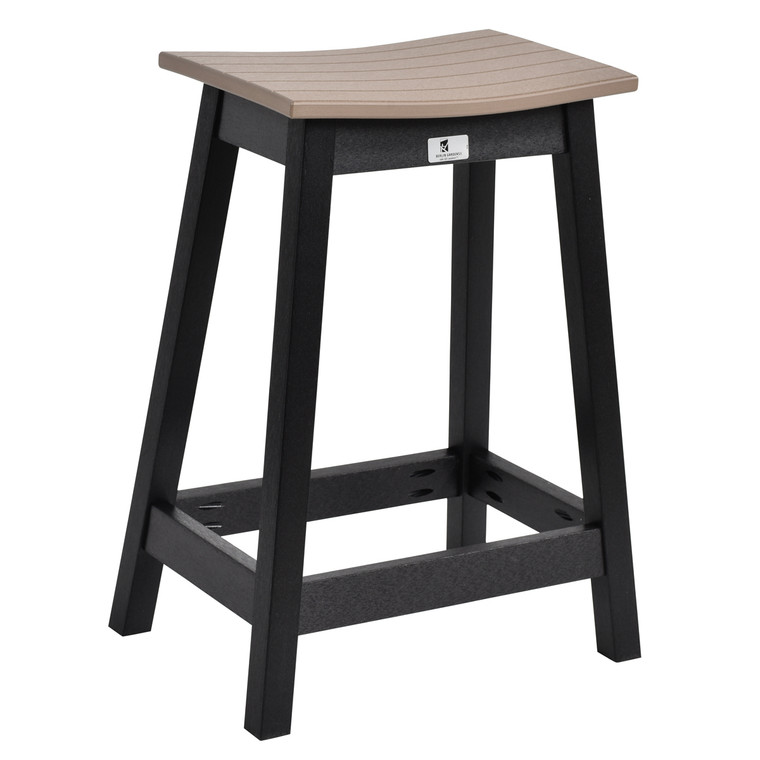 Berlin Gardens Saddle Counter Stool