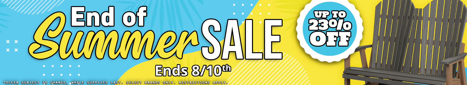 End of Summer Sale