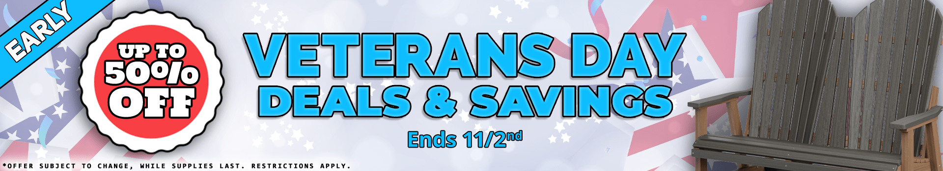 Veterans Day Sale