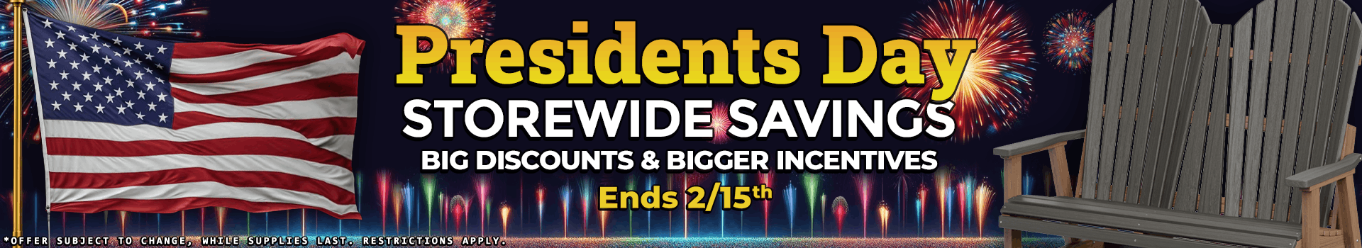 President's Day Sale