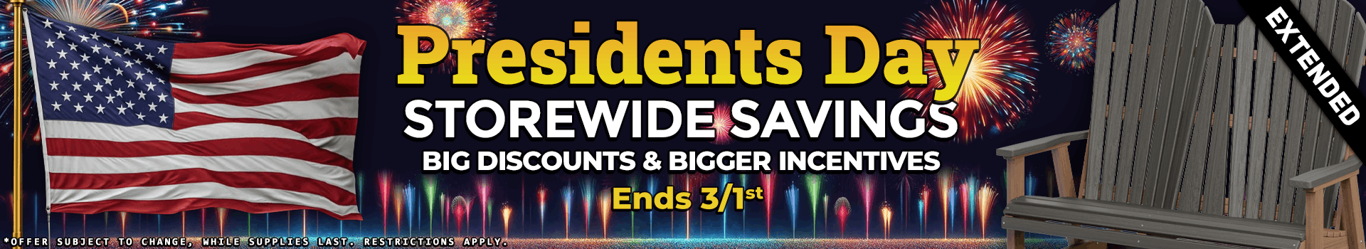 President's Day Sale