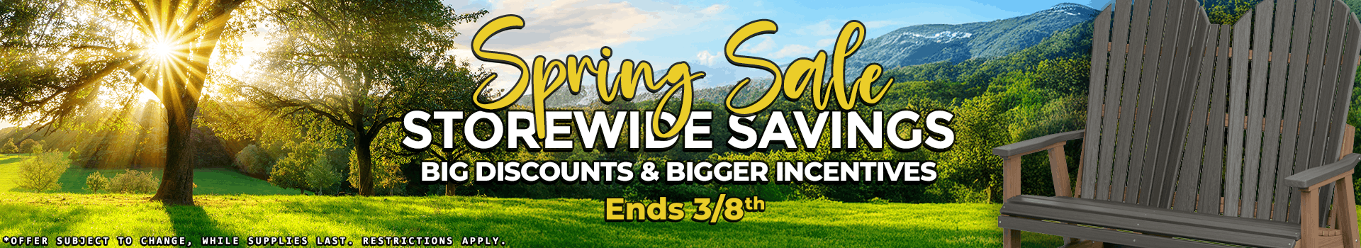 Spring Sale