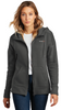 DT Women's PW Fleece Full-Zip Hoodie Dark Grey