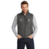 Model wearing is Dark Slate/ Black Port Authority® Puffy Vest.