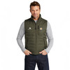 Model wearing is Olive/ Cayenne Port Authority® Puffy Vest.
