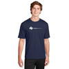 Model wearing is True Navy Sport-Tek® PosiCharge® RacerMesh® Tee.